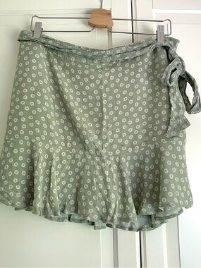 Abercrombie & Fitch Green Skort
